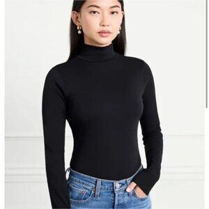 Hill House Black Long Sleeve Bodysuit
